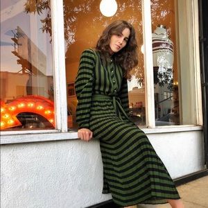 TRAFFIC PEOPLE RARE STRIPED MIDI SMALL